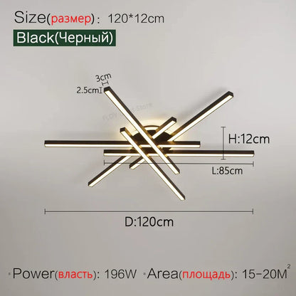 2023 DecorBites™ Nordic LED Ceiling Chandelier for Living, Dining, and Bedroom