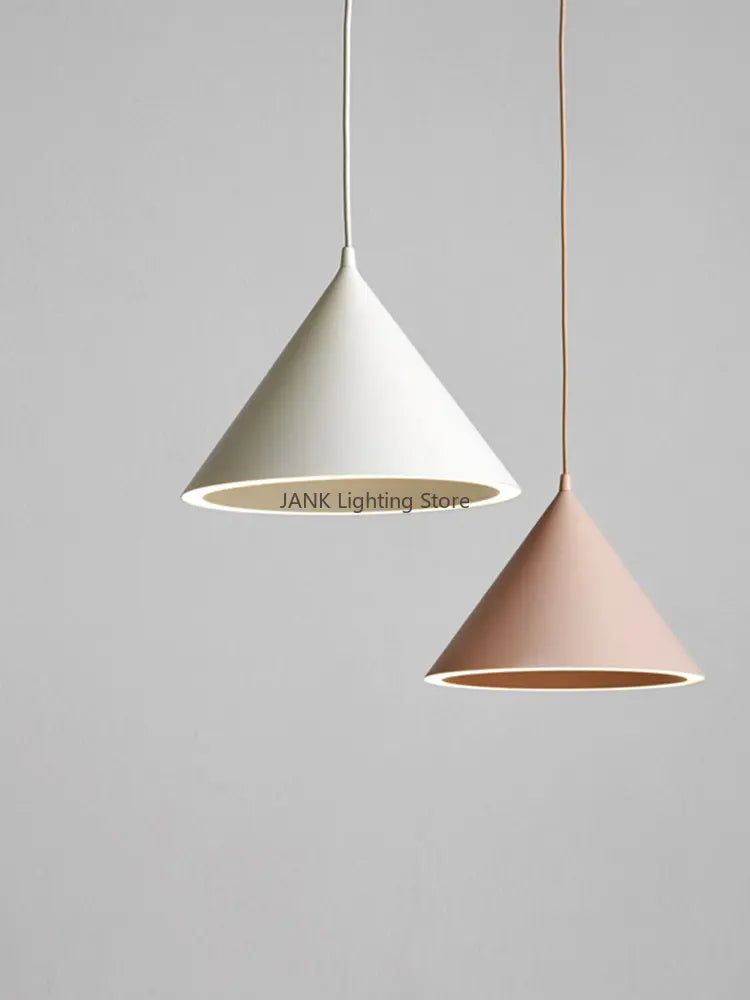 DecorBites™ Cone Shape Ceiling Pendant: Three Lighting Methods, Hanging Led Light