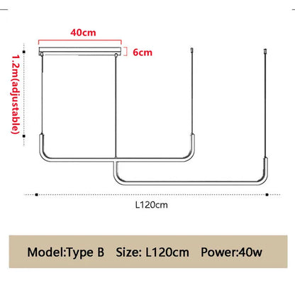 ™ LED Ceiling Chandelier Dimmable Pendant Lamps for Modern Home Decor Lighting
