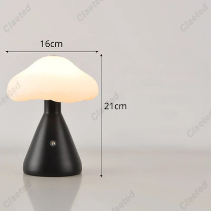 DecorBites™ LED Mushroom Night Light Touch Switch Bedside Lamp Kid's Room Decor