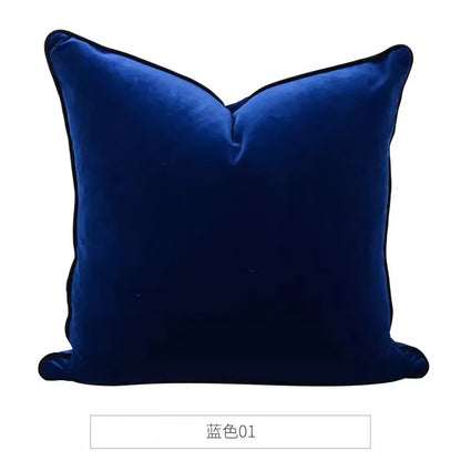 DecorBites™ Circus Horse Print Velvet Cushion Cover in Various Sizes