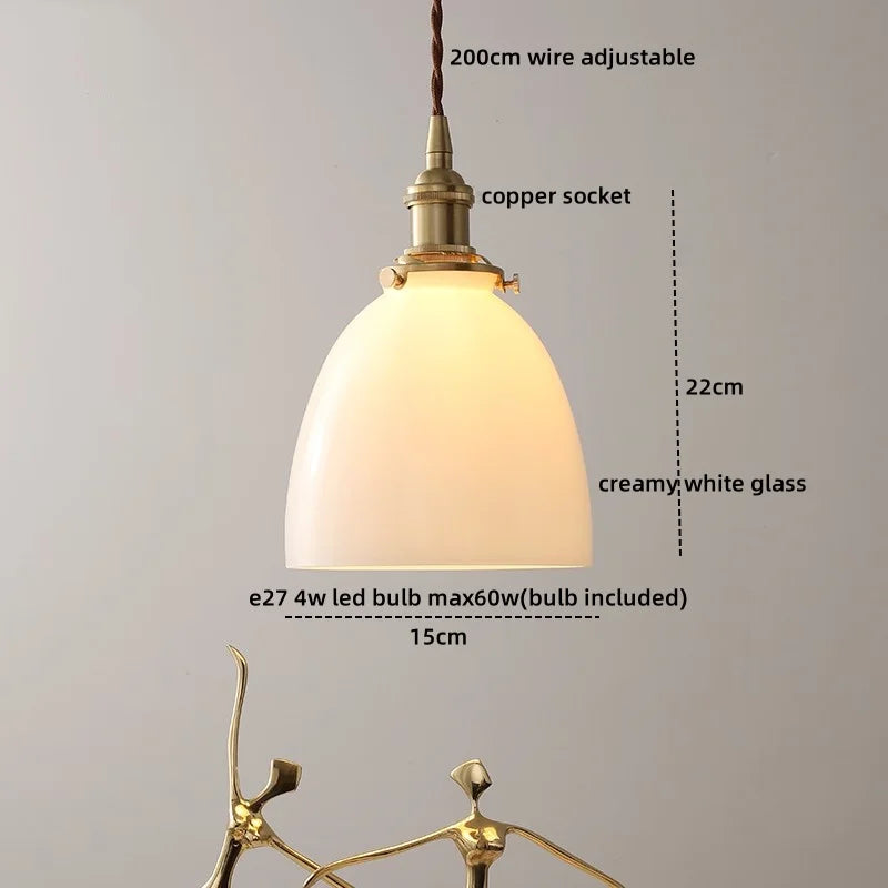 DecorBites™ Ceramic LED Pendant Lights, Nordic Chandelier for Home, Dining, Bedroom & Bar
