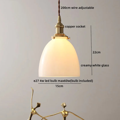 DecorBites™ Ceramic LED Pendant Lights, Nordic Chandelier for Home, Dining, Bedroom & Bar