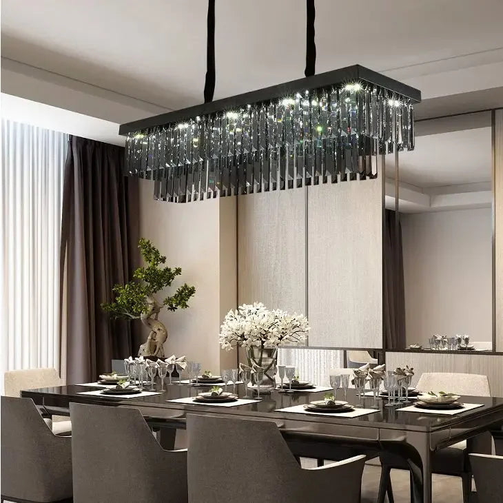 ™ Gold Crystal Chandelier for Living Room Bedroom Decor