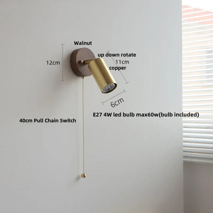 DecorBites™ LED Tiffany Style Wall Lights Pull Chain Sconce Colorful Glass Stair Fixture