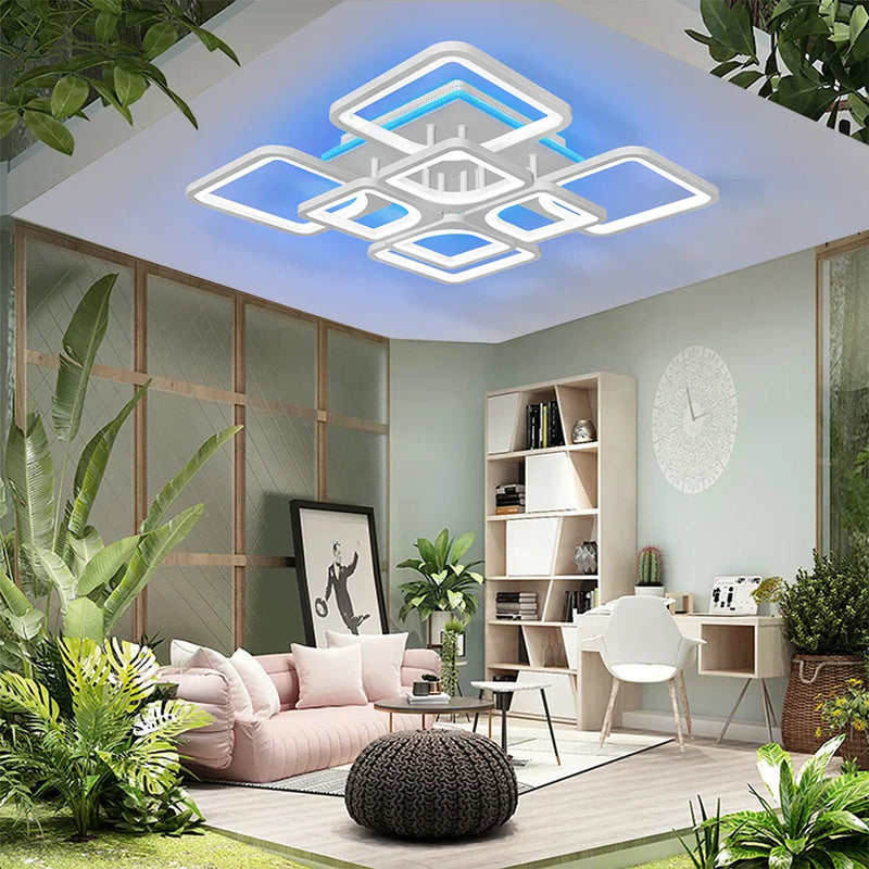 ™ LED Ceiling Chandelier with Dimmable Light for Home Decor