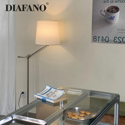 DecorBites™ Adjustable LED Floor Lamp for Modern Industrial Decor