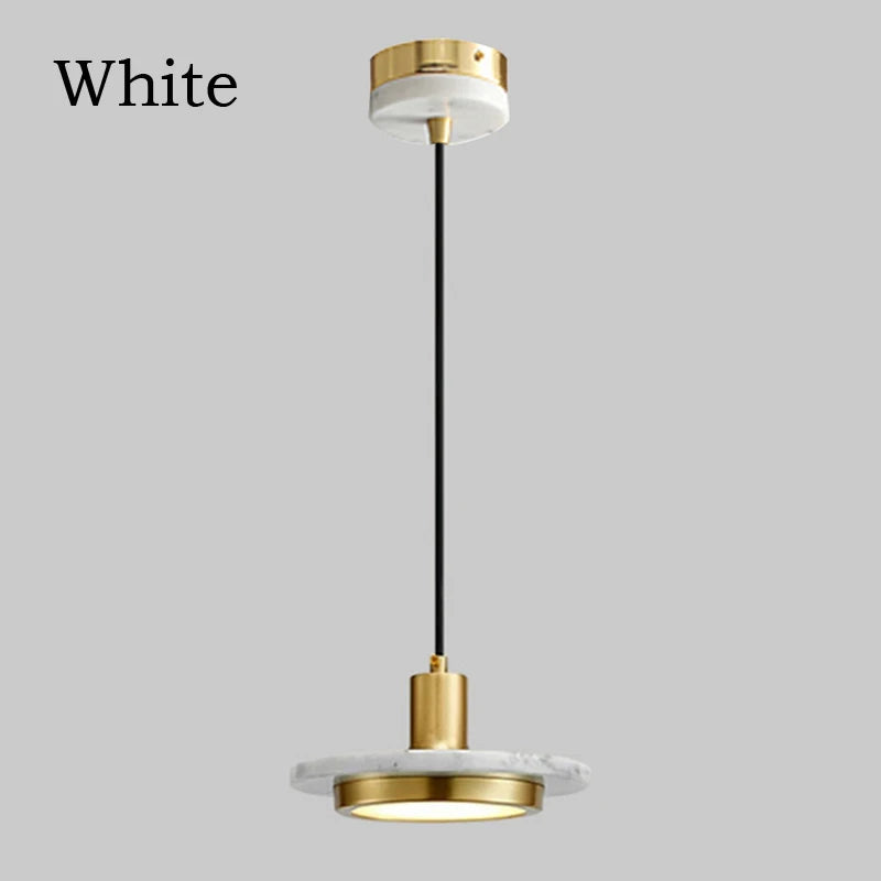 DecorBites™ LED Marble Pendant Lights: Luxury Home Decor Chandelier for Dining Table and Bedroom