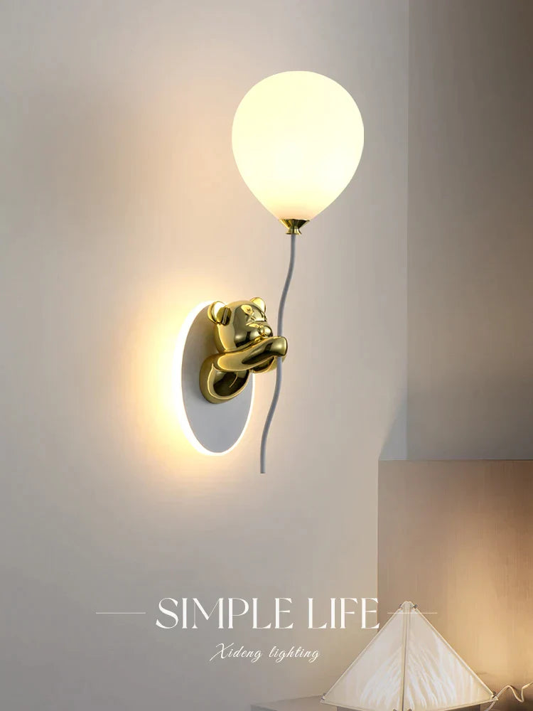 DecorBites™ Bear Artistic Kids Room Wall Lamp