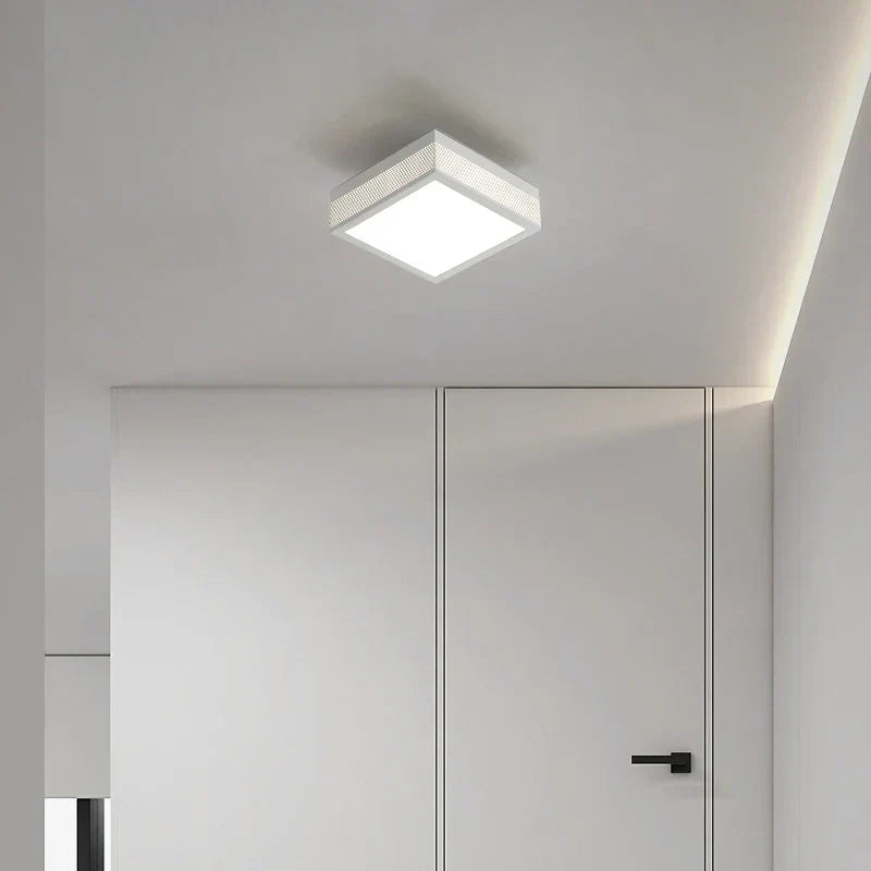 DecorBites™ Black White LED Ceiling Lights Modern Minimalist Bedroom Study Lighting Fixtures