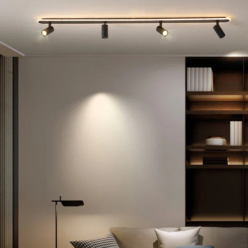 DecorBites™ Black LED Ceiling Spotlights for Living Room Kitchen Bedroom Decor
