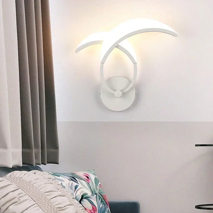 DecorBites™ LED Wall Sconce Light Acrylic Lamp for Bedroom Corridor Chandelier Style
