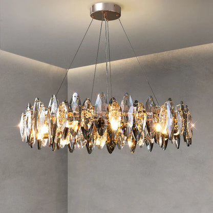 DecorBites™ Kristal 2024 Chandelier LED Light for Dining and Living Room Decor