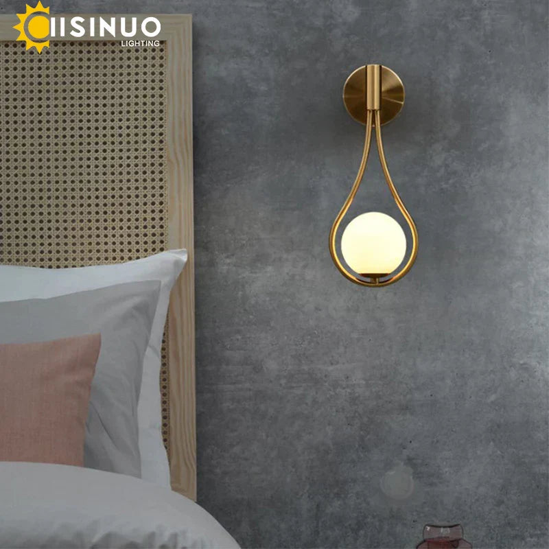 ™ Gold G9 Wall Lamp Sconce - Nordic Style Lighting for Bedroom, Hallway, Study Area