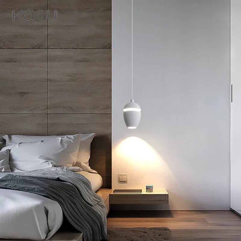 DecorBites™ LED Pendant Lights: Modern Circular Ceiling Lamps for Bedside, Restaurant, and Bar counters