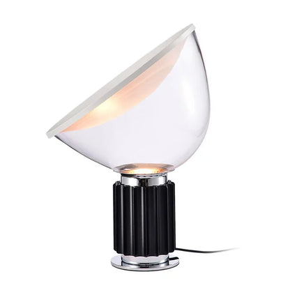 DecorBites™ Aluminum LED Desk Lamp Glass Shade High-end Decor Lighting