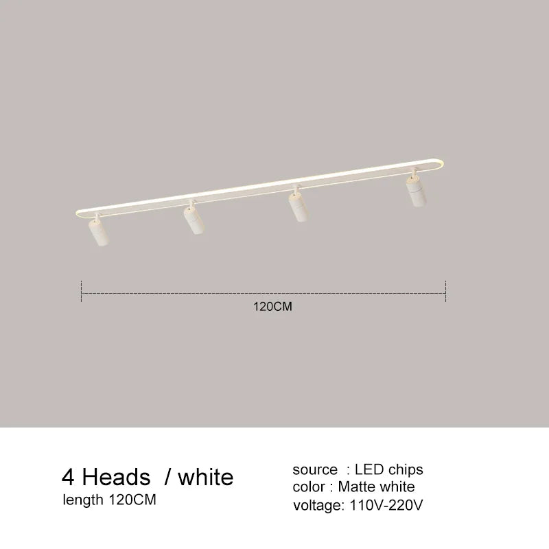 DecorBites™ Black LED Ceiling Spotlights for Living Room Kitchen Bedroom Decor