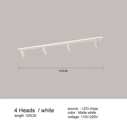 DecorBites™ Black LED Ceiling Spotlights for Living Room Kitchen Bedroom Decor