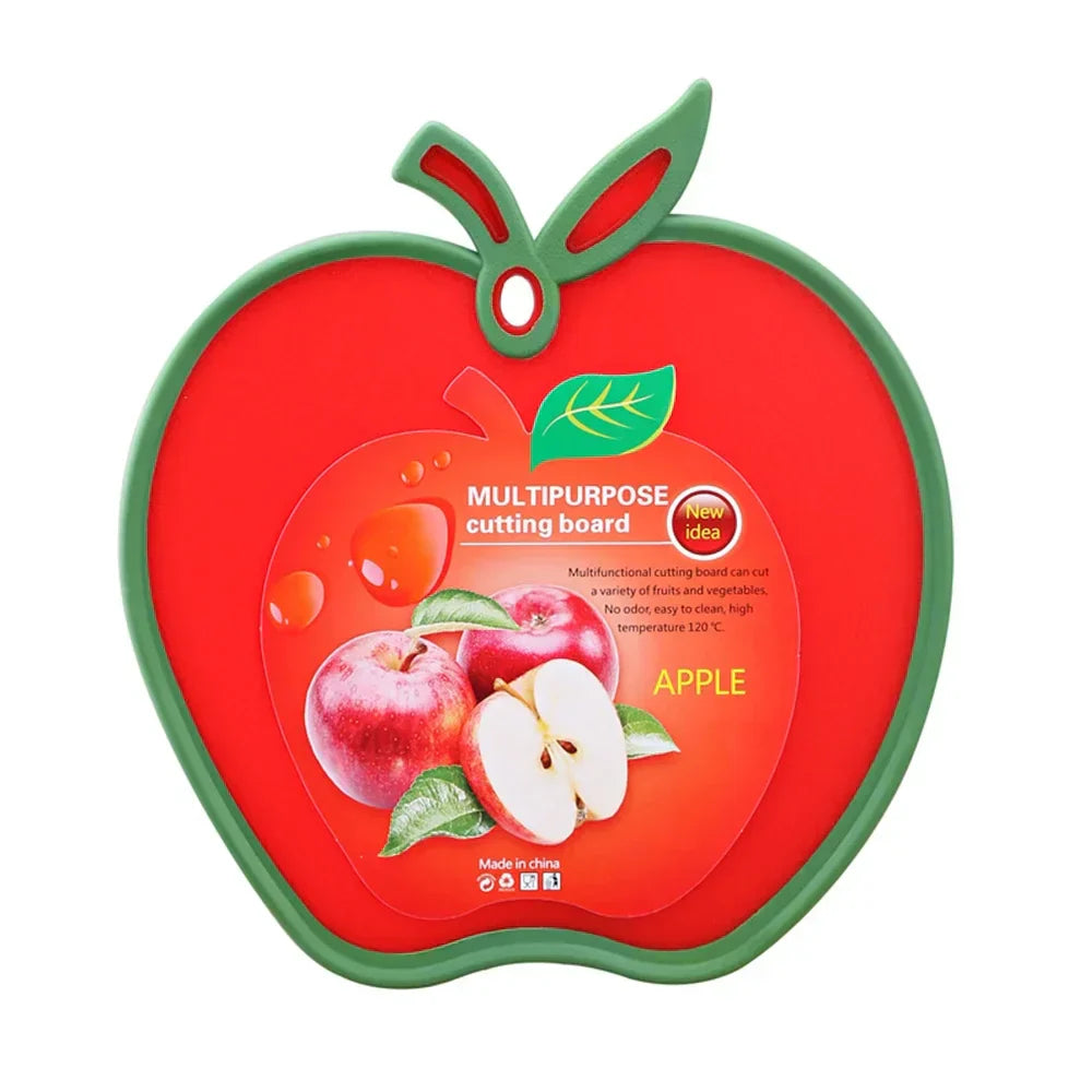 DecorBites™ Durable Fruit Shape Cutting Board for Kitchen Chopping & Serving, Thickened Material