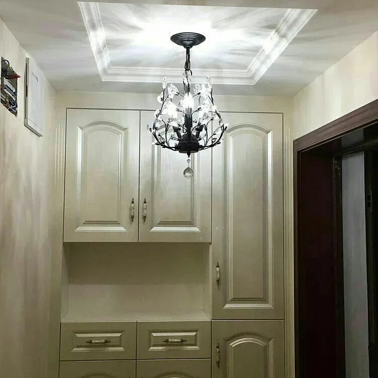 DecorBites™ Crystal Chain Pendant Chandelier LED Lights for Indoor Decor