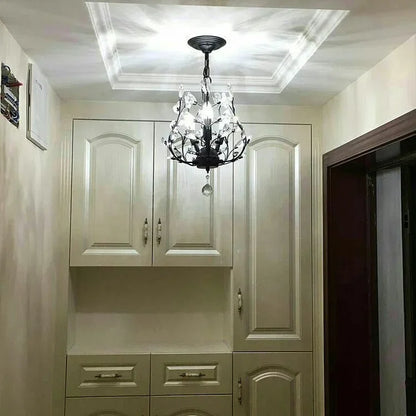 DecorBites™ Crystal Chain Pendant Chandelier LED Lights for Indoor Decor
