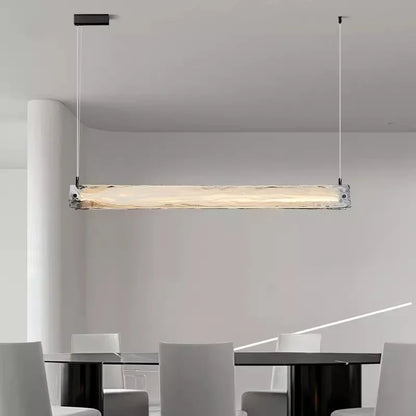 DecorBites™ Cloud Fog Glass Chandelier LED Pendant Light Fixture for Modern Restaurant Bar Counter