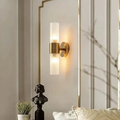 DecorBites™ Crystal LED Wall Lamp for Bedroom Living Room Indoor Lighting