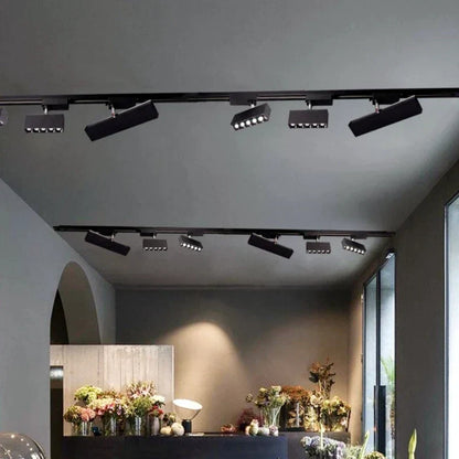 DecorBites™ 30W LED Linear Grille Track Spotlights for Living Room and Store Track Lighting