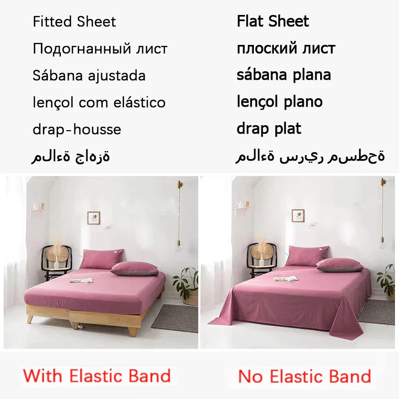 DecorBites™ Bubble Yarn Fabric Full Bedding Set with Duvet Cover, Sheet, Quilt, Pillowcase