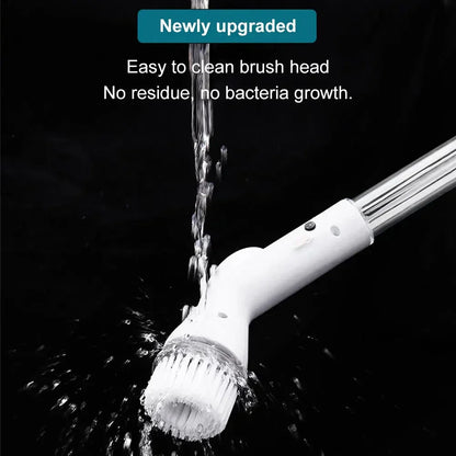 DecorBites™ Electric Spin Cleaner + 6 Brush Heads - Turbo Scrub for Kitchen, Bathroom & Floors