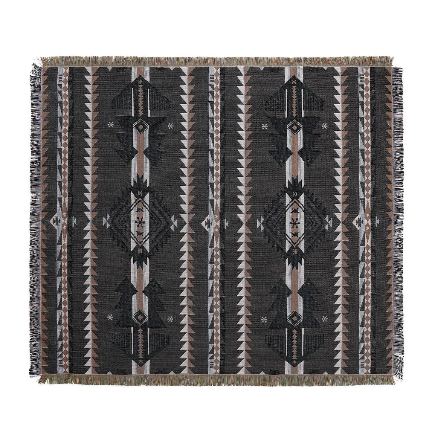 DecorBites™ Geo Tassel Picnic Mat & Sofa Cover