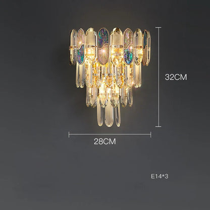 DecorBites™ Crystal Chandelier LED Lighting for Living Room