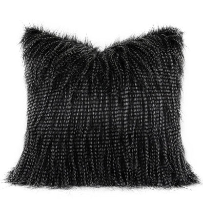 DecorBites™ Chestnut Brown Wabi Sabi Lumbar Pillow Case with Heavy Texture