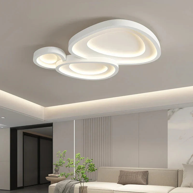 ™ LED Flower Chandelier for Modern Bedroom Ceiling Lamps - Indoor Lighting for Home