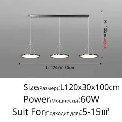 DecorBites™ LED Chandelier Lights for Modern Indoor Living Room, Bedroom & Dining Room