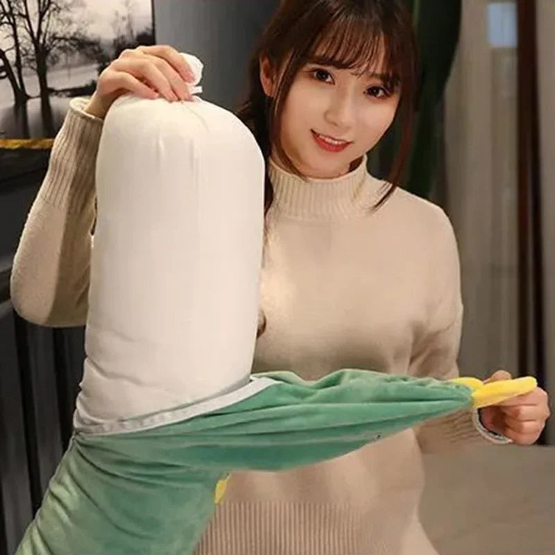 DecorBites™ Comfort Long Body Pillow for Side Sleeping & Pregnancy Support