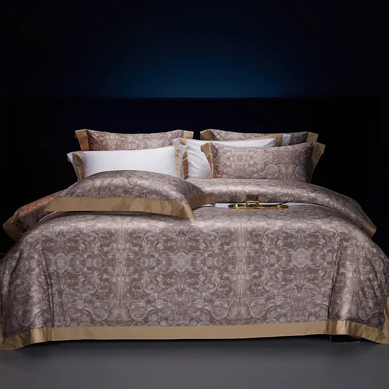 DecorBites™ Bohemian Style 1000TC Egyptian Cotton Bedding Set with Digital Printing