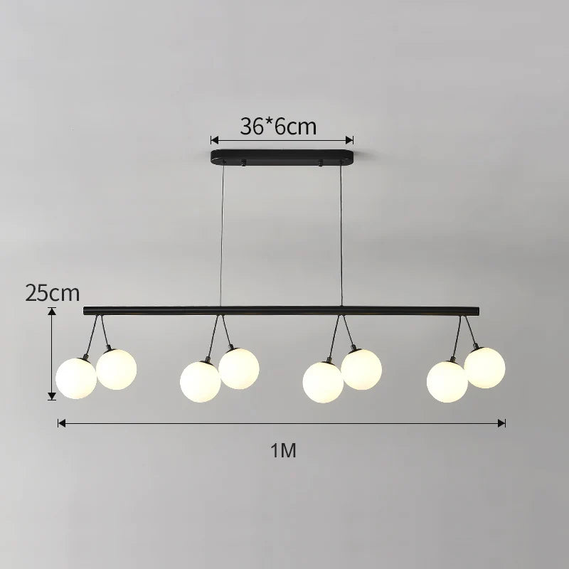 DecorBites™ Glass Art Chandelier for Living Room, Children's Room, Bedroom, Dining Room