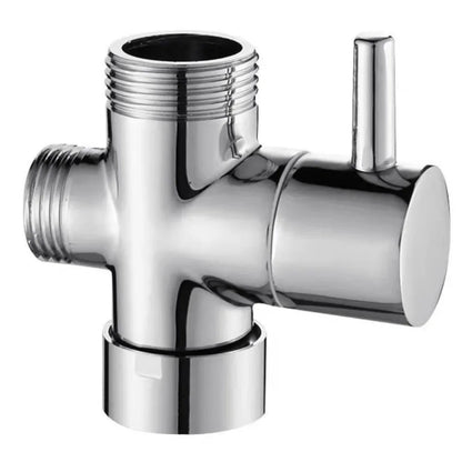 DecorBites™ 3-Way Shower Head Diverter Valve | Three Function Switch Adapter - Bathroom Accessories