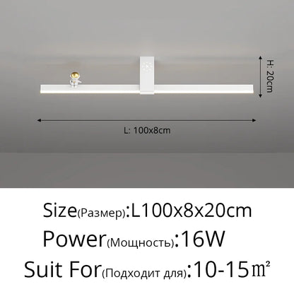DecorBites™ LED Chandelier: Bright Indoor Lighting for Bedroom, Living, Study, Dining Room