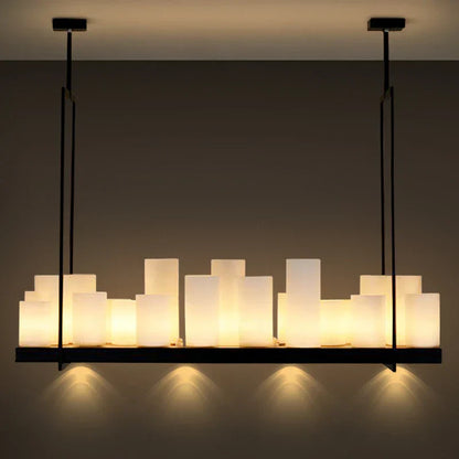 DecorBites™ Glass LED Chandelier - Stylish Lighting for Home Decor & Dining Room