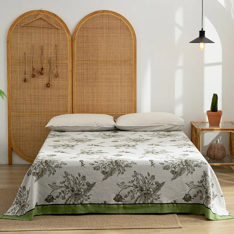 DecorBites™ Luxe Cotton Blanket - Premium Quality, 200*230 150*200, Perfect for Sofa or Bed