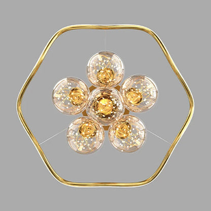DecorBites™ Bubble Chandeliers: Modern Dimmable LED Pendant Lights for Home Decor