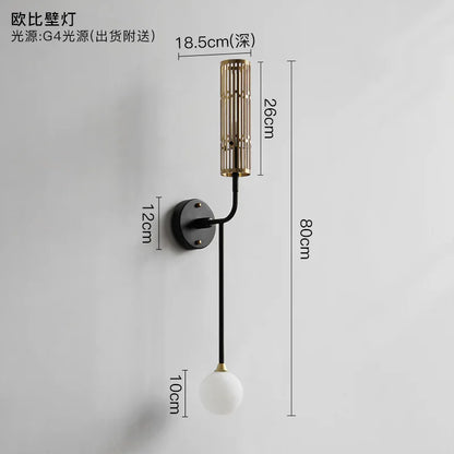 DecorBites™ LED Nordic Wall Sconce - Luxury Living Room Bedroom Decor Balcony Light