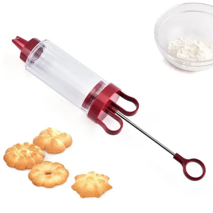 DecorBites™ Cookie Cream Cake Press Decorating Kit Butter Syringe Pastry Baking Tools