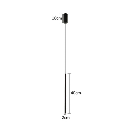 DecorBites™ LED Pendant Light: Adjustable Line Strip Hanging Lamp for Modern Home Decor