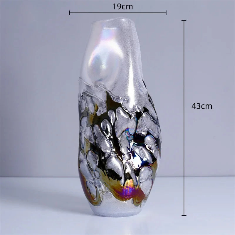™ Gradient Glass Vase for Home Decor and Floral Arrangements