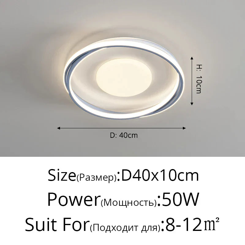DecorBites™ Acrylic Chandelier: Minimalist Indoor Light for Living Room, Bedroom, and Kitchen