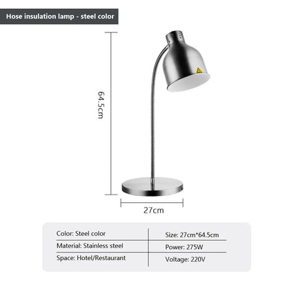 DecorBites™ 275W Electric Food Heat Preservation Table Lamp for Kitchen and Restaurant