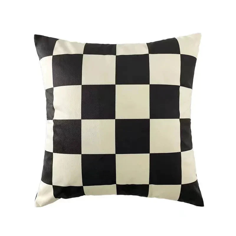 DecorBites™ Fluffy Velvet Pillow Case Cushion Cover - Soft & Modern Room Decor